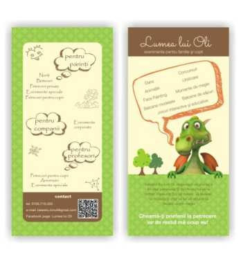 Flyere tipărite față-verso